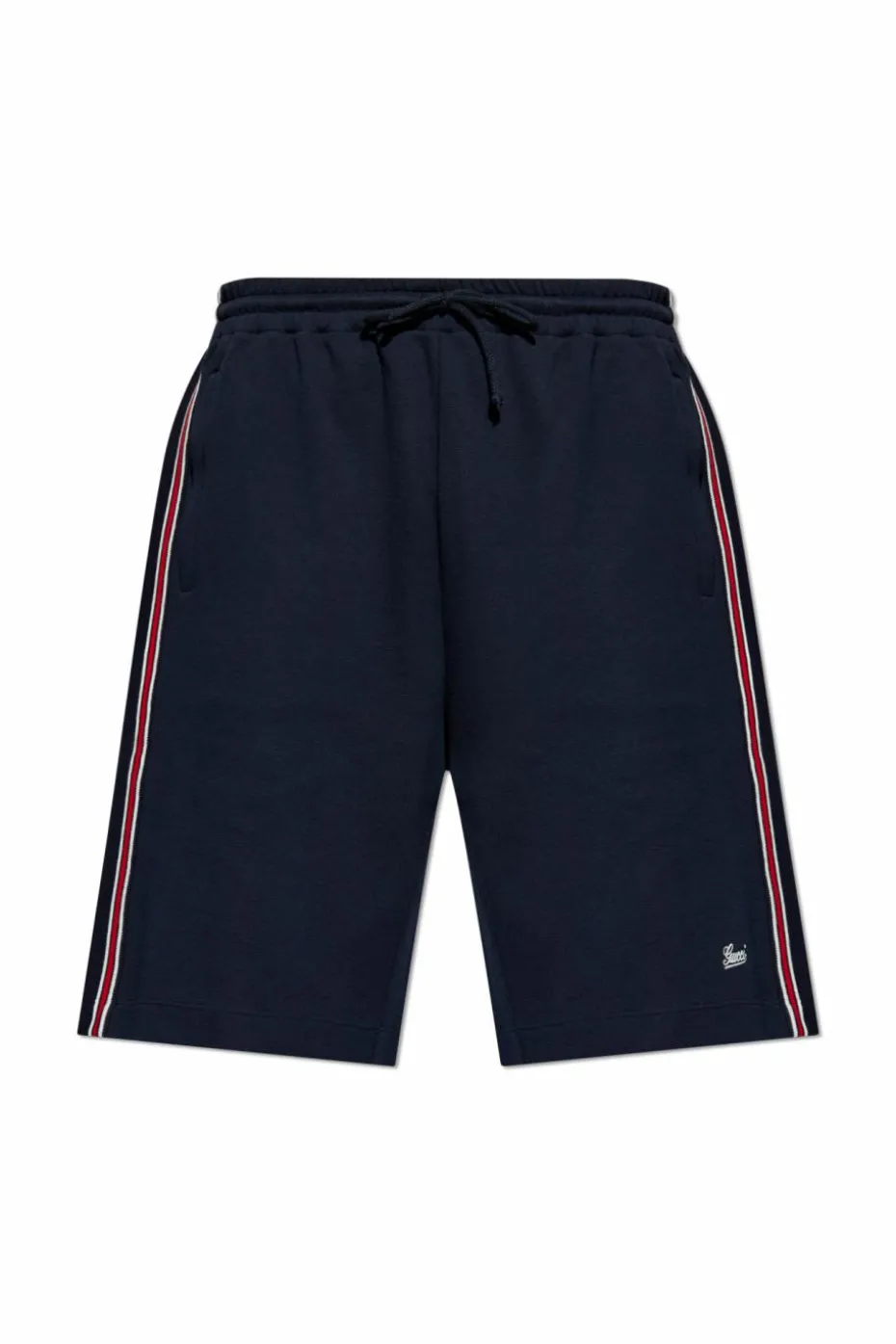 Gucci NAVY BLUE Logo shorts