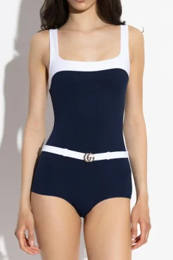 Gucci NAVY BLUE One-piece swimsuit