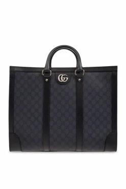 Gucci NAVY BLUE ‘Ophidia Large’ shopper bag