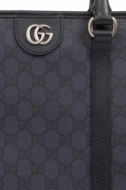 Gucci NAVY BLUE ‘Ophidia Medium’ shopper bag