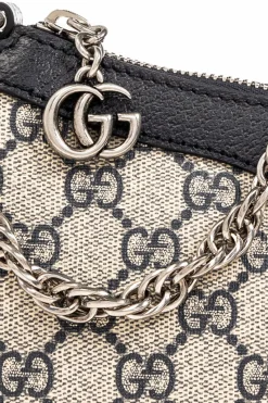 Gucci NAVY BLUE ‘Ophidia Small’ shoulder bag