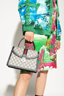 Gucci NAVY BLUE ‘Ophidia Small’ shoulder bag