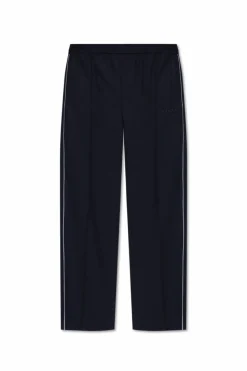 Gucci NAVY BLUE Pants with sewn-in zippers in the legs