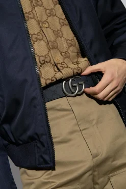 Gucci NAVY BLUE Reversible belt
