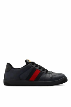 Gucci NAVY BLUE ‘Screener’ sneakers