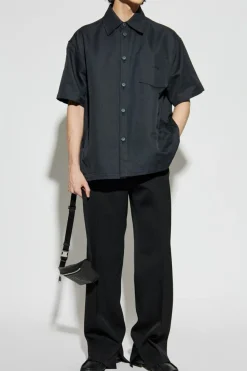 Gucci NAVY BLUE Shirt with pocket