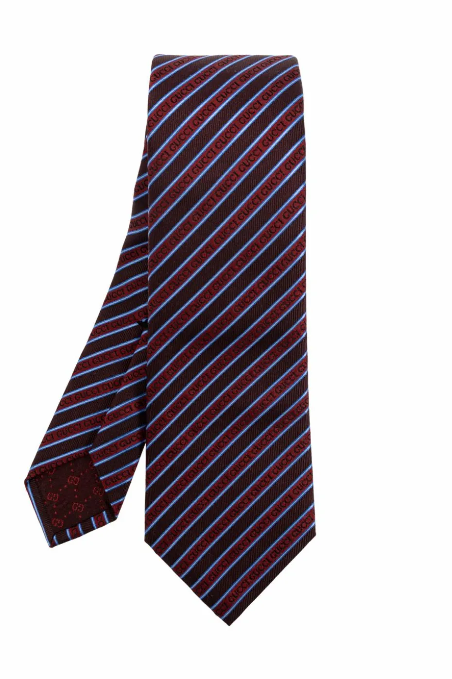 Gucci NAVY BLUE Silk tie