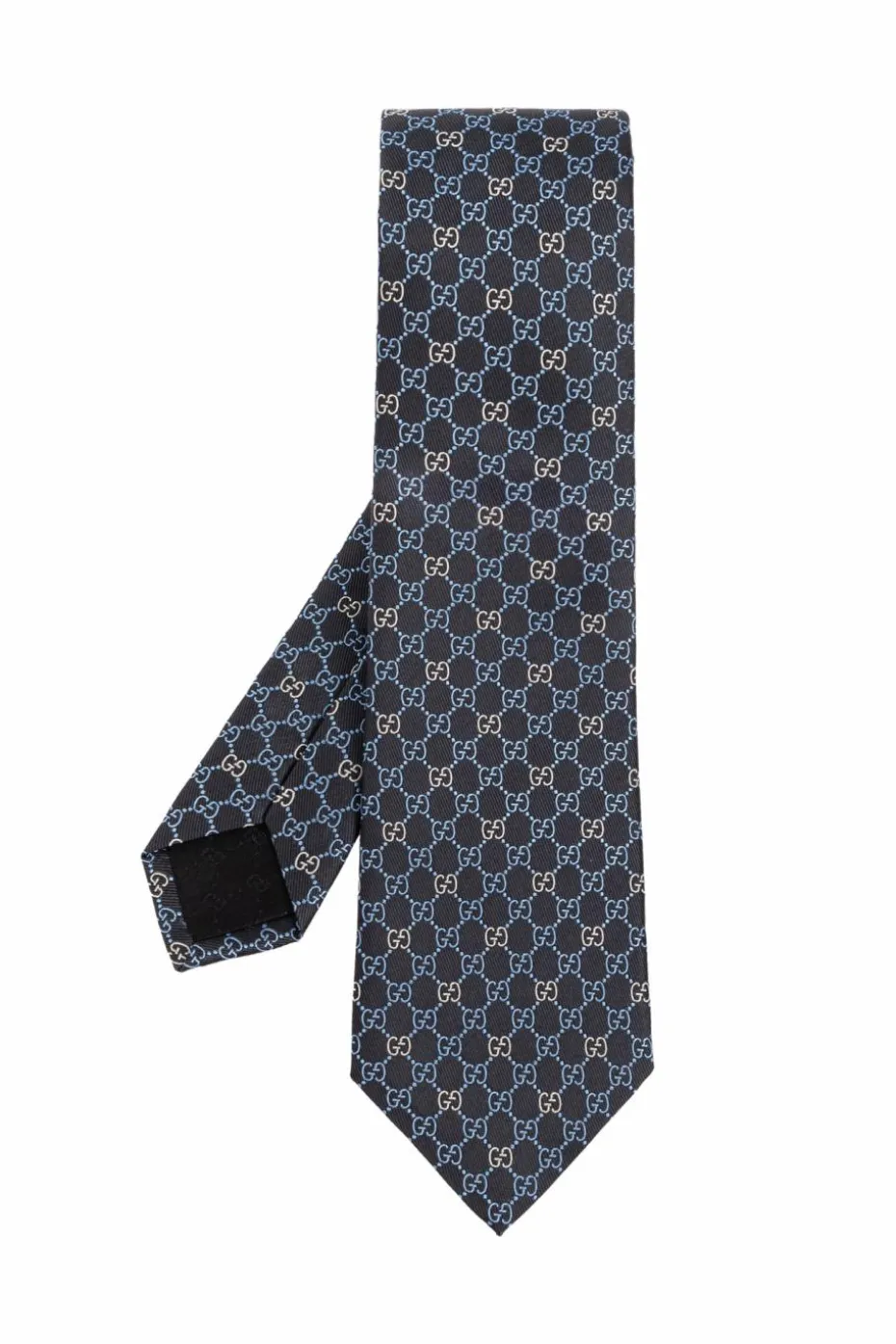 Gucci NAVY BLUE Silk tie