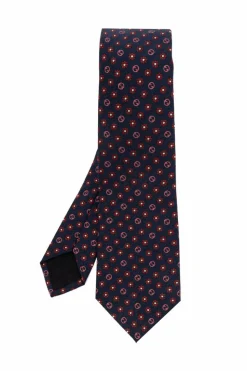 Gucci NAVY BLUE Silk tie