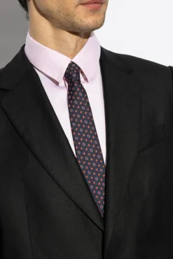 Gucci NAVY BLUE Silk tie