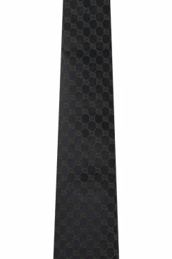 Gucci NAVY BLUE Silk Tie