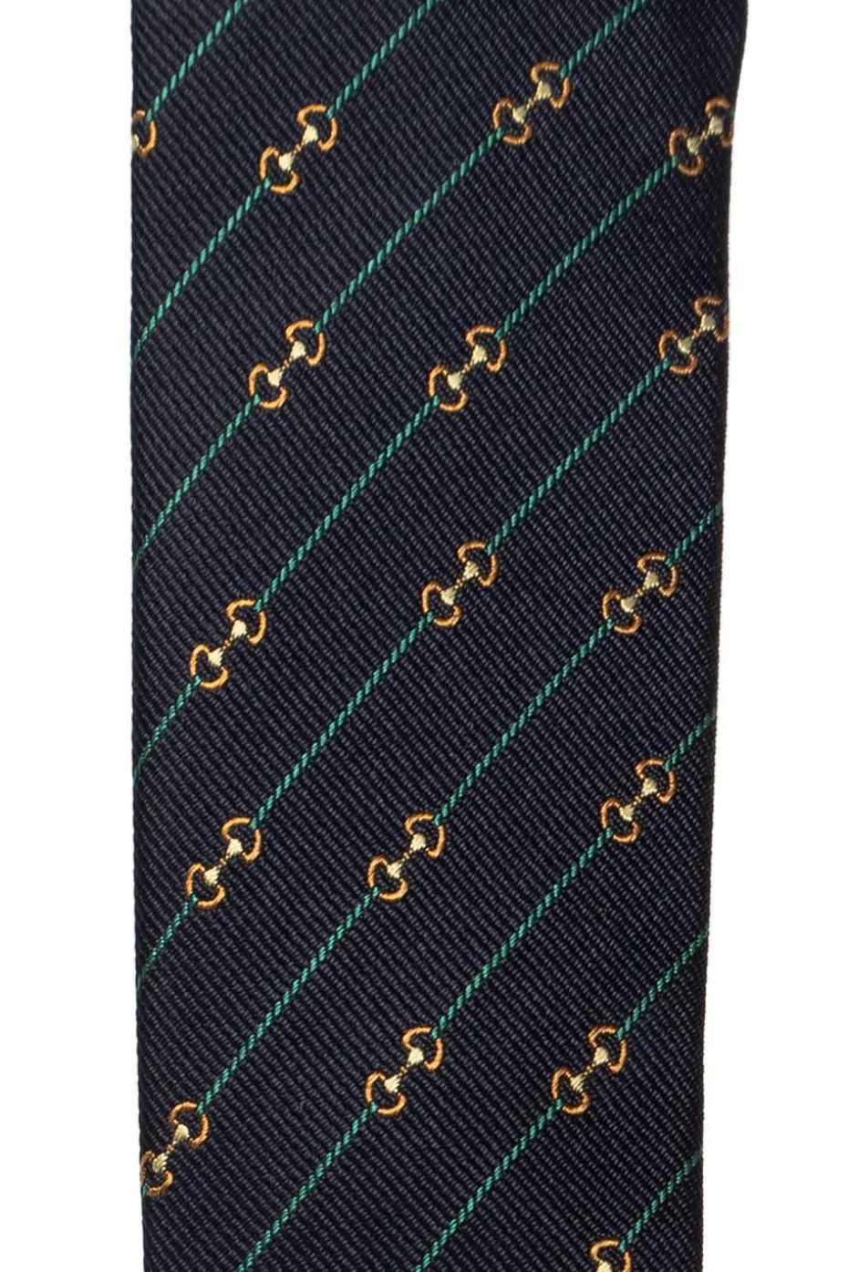 Gucci NAVY BLUE Silk tie