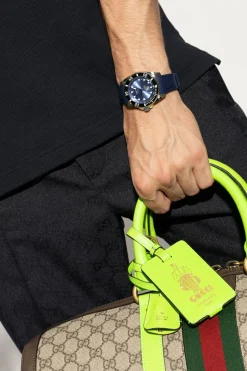 Gucci NAVY BLUE Steel watch