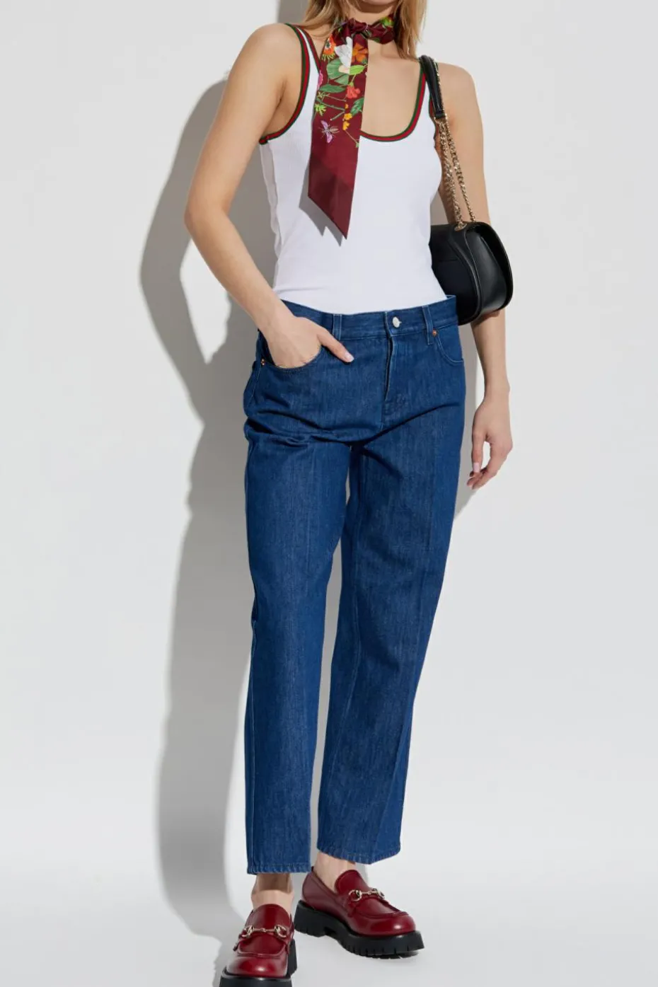 Gucci NAVY BLUE Straight leg jeans
