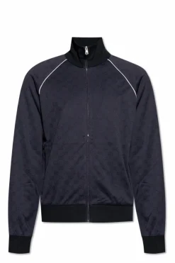 Gucci NAVY BLUE Sweatshirt with GG pattern