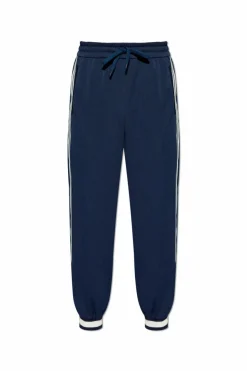 Gucci NAVY BLUE Trousers with stripes