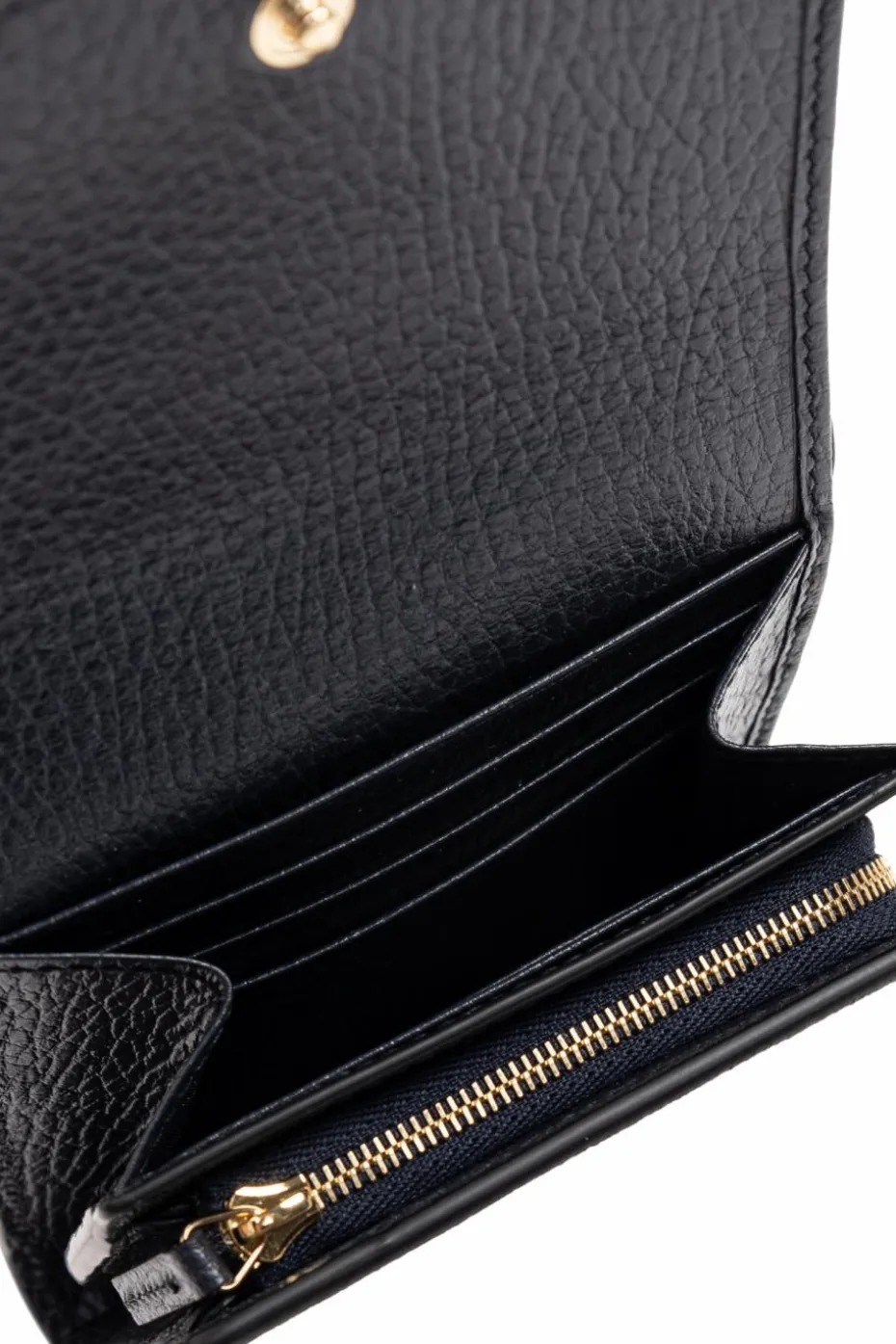 Gucci NAVY BLUE Wallet with logo
