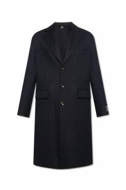 Gucci NAVY BLUE Wool coat