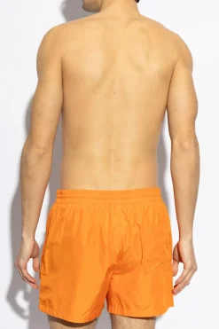 Gucci ORANGE Swim trunks