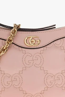 Gucci PINK Quilted shoulder bag