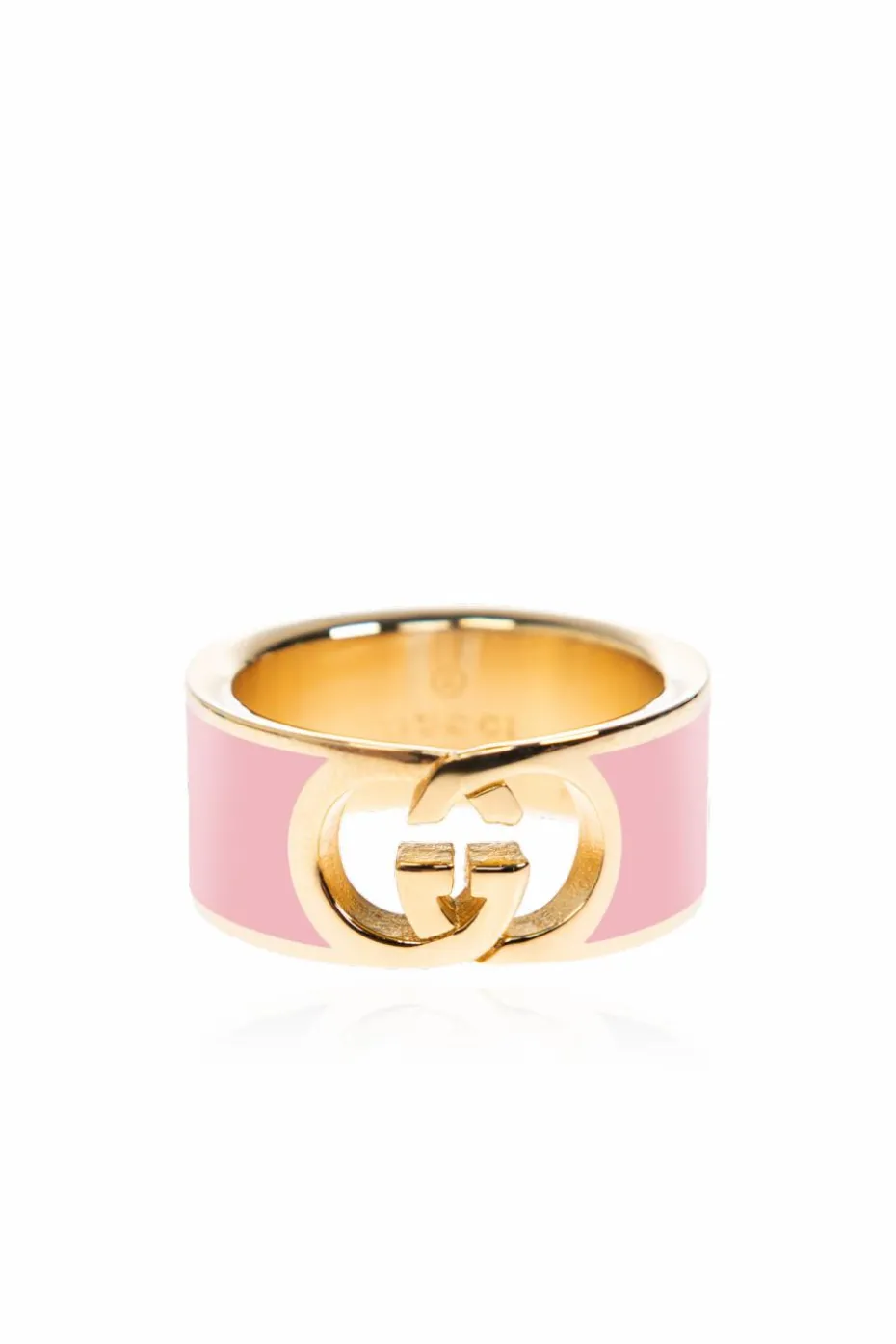 Gucci PINK Ring with logo