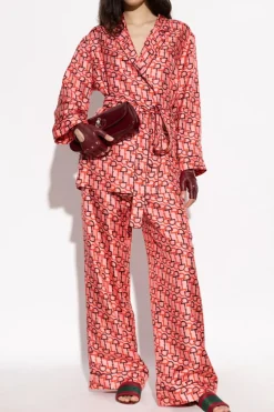Gucci PINK Shirt with belt