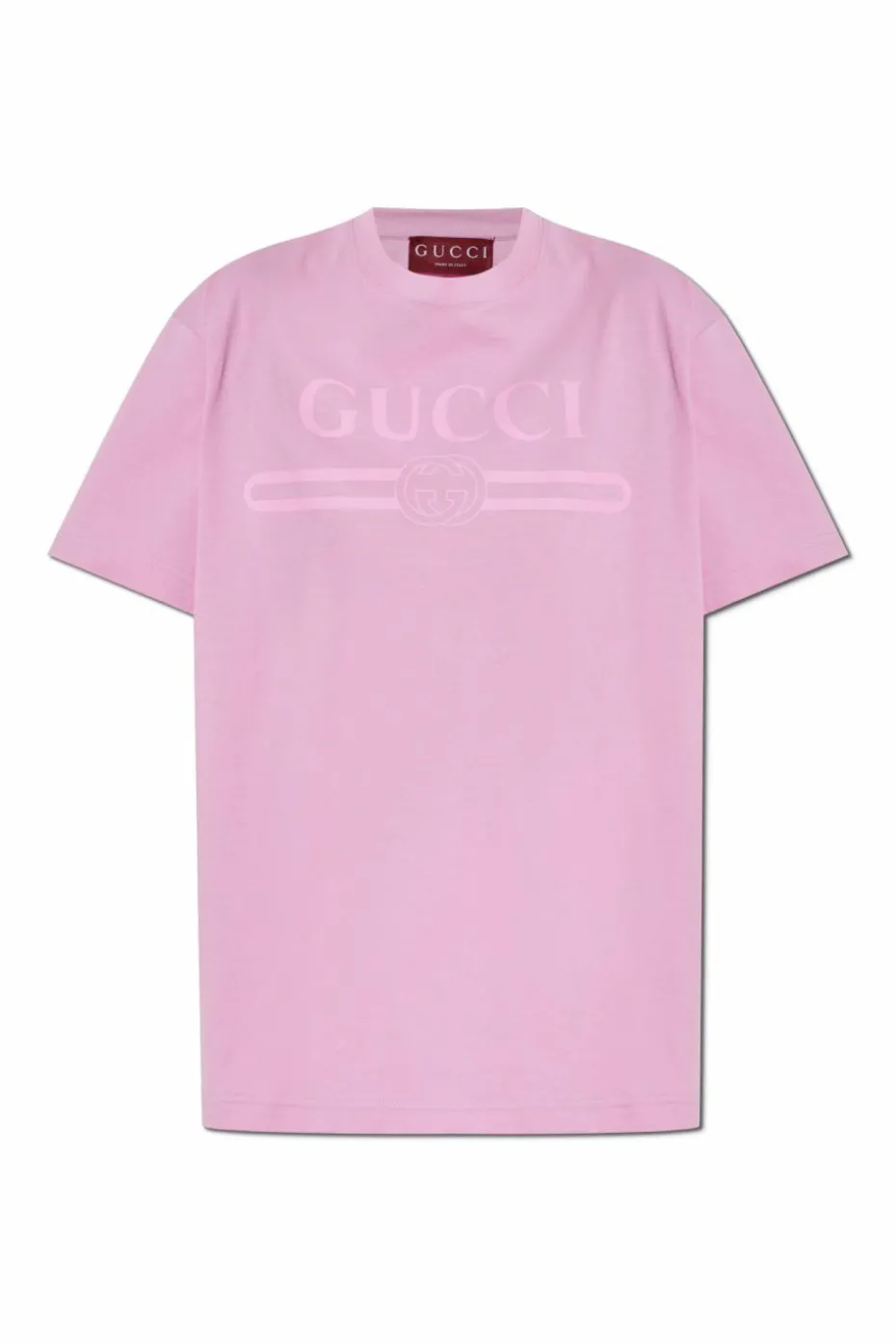 Gucci PINK T-shirt with logo
