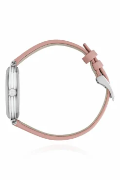 Gucci PINK Watch on a leather strap