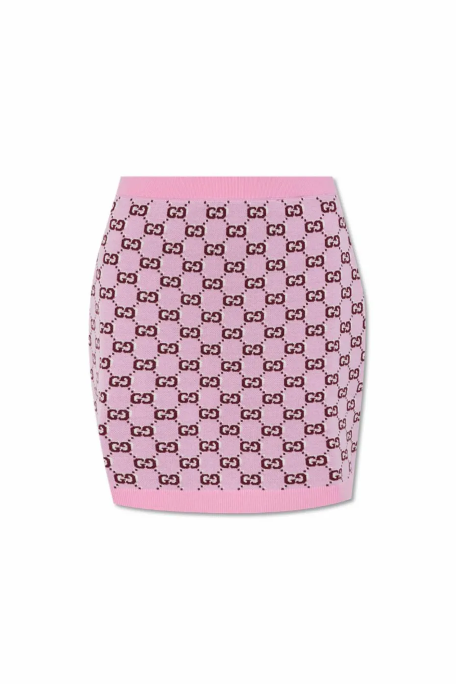 Gucci PINK Wool Skirt