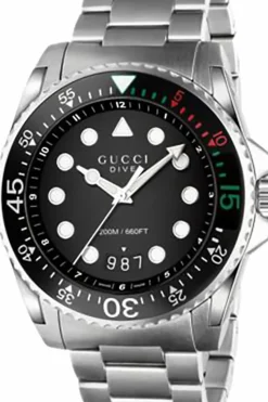 Gucci SILVER ‘Dive’ watch