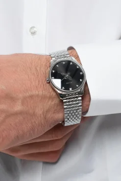 Gucci SILVER ‘G-Timeless’ watch