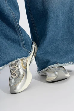 Gucci SILVER ‘Gucci Run’ sneakers