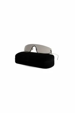 Gucci SILVER Logo-engraved sunglasses