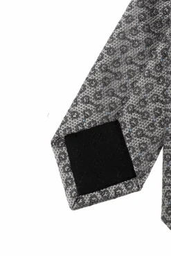 Gucci SILVER Silk tie