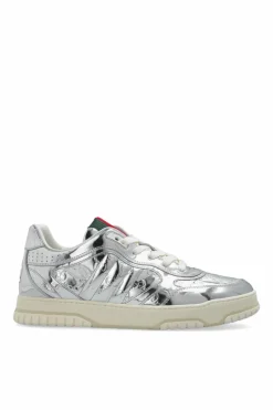 Gucci SILVER Sneakers Re-Web