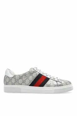 Gucci SILVER Sneakers with monogram