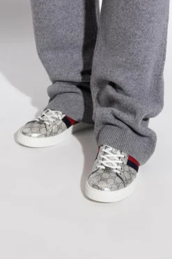 Gucci SILVER Sneakers with monogram