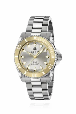 Gucci SILVER Watch with logo