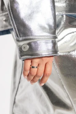 Gucci SILVER White gold ring