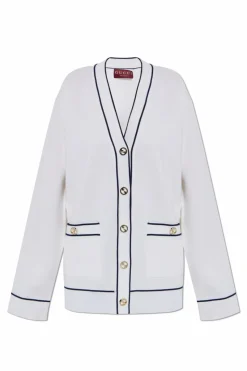 Gucci WHITE Cardigan with pockets