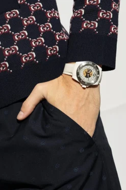 Gucci WHITE ‘Gucci Dive’ watch