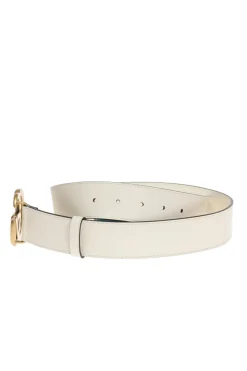 Gucci WHITE Logo belt