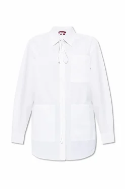 Gucci WHITE Loose fit shirt