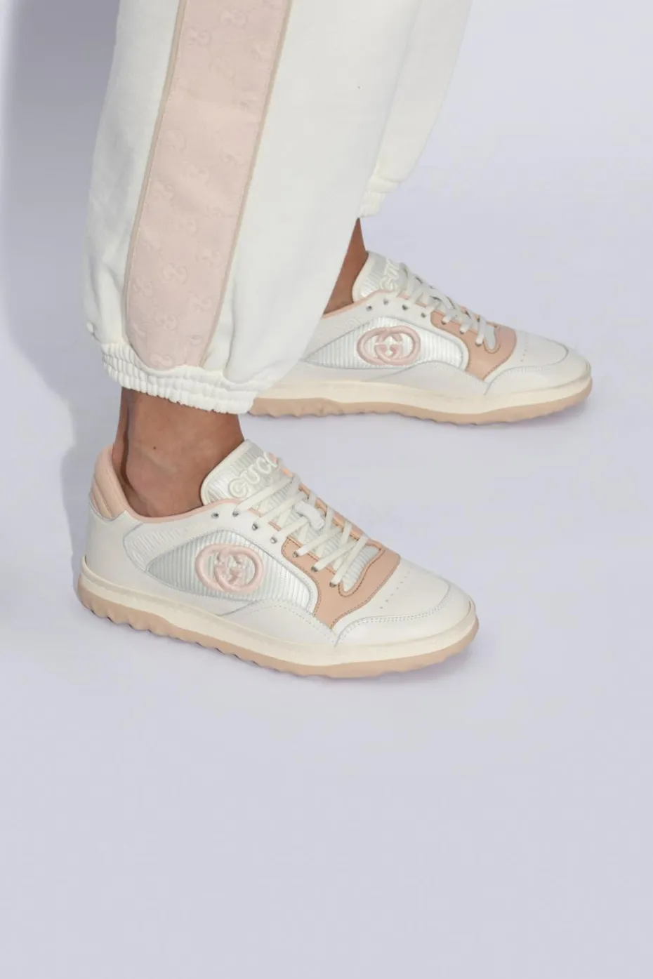 Gucci WHITE ‘Mac80 Trainer’ Sports Shoes