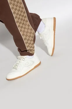Gucci WHITE Monogrammed sneakers