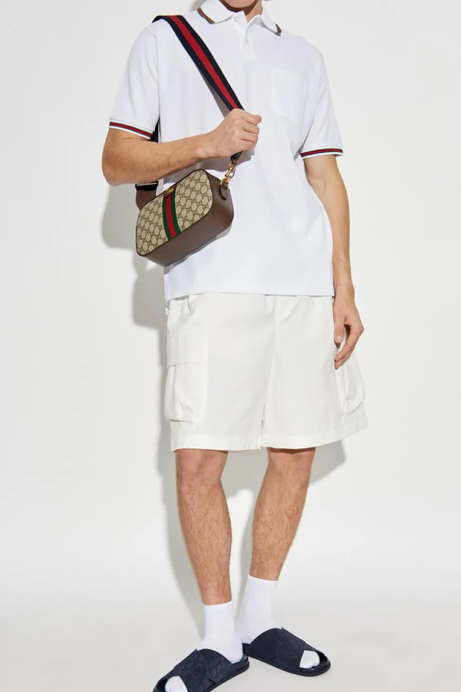 Gucci WHITE Polo with logo