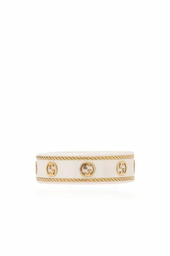 Gucci WHITE Ring with logo
