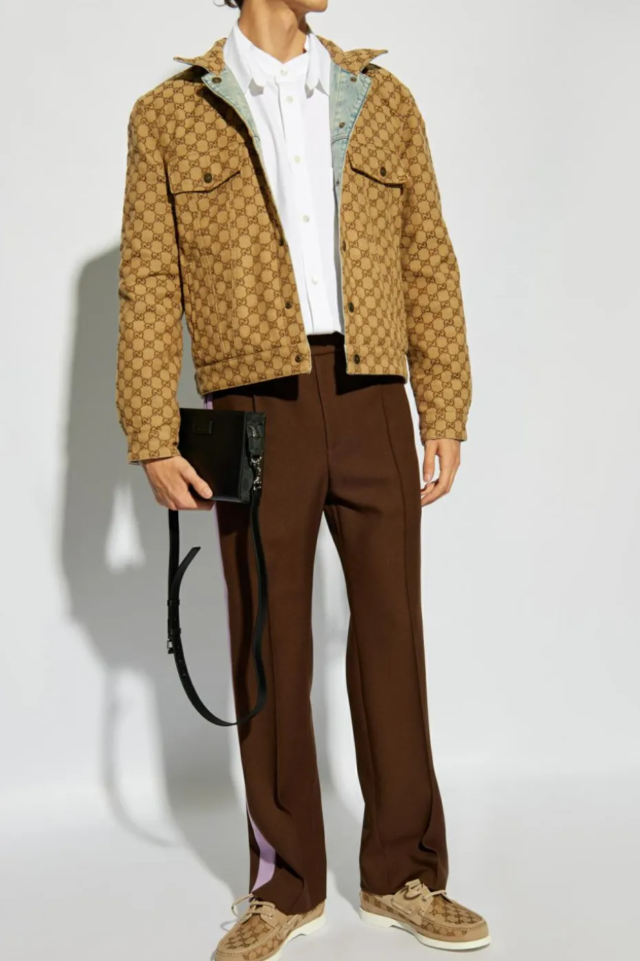 Gucci WHITE Shirt with a detachable collar