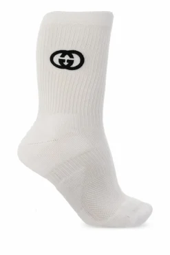 Gucci WHITE Socks with logo