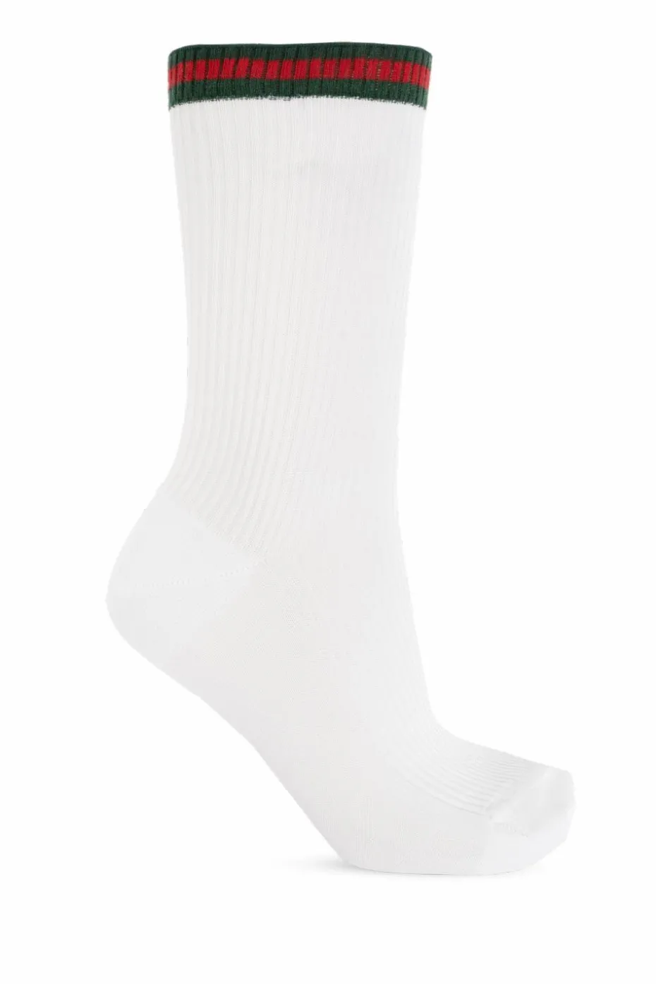 Gucci WHITE Socks with 'Web' motif